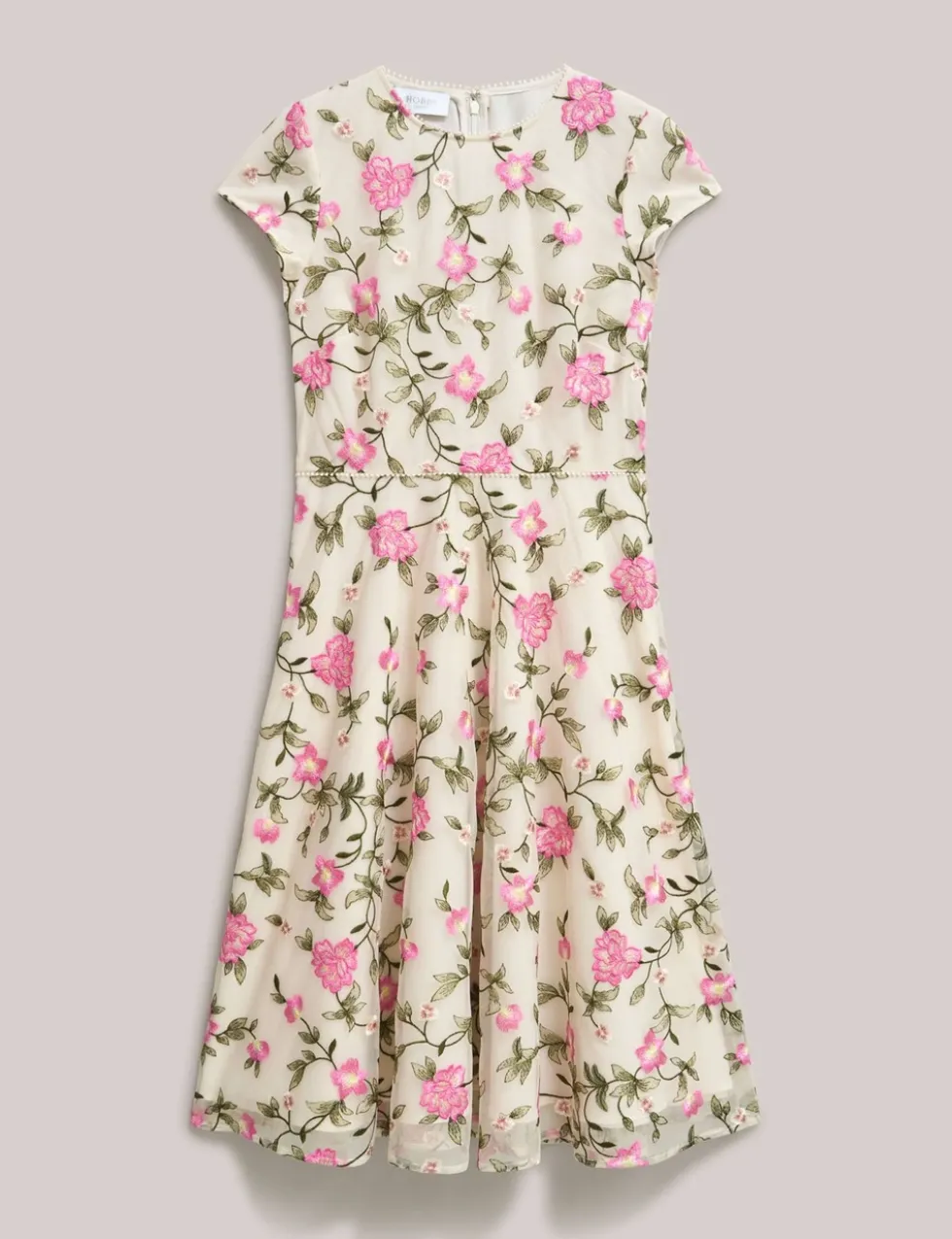 Floral Knee Length Skater Dress