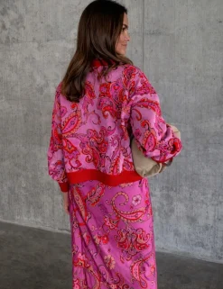 Floral Maxi Wrap Skirt