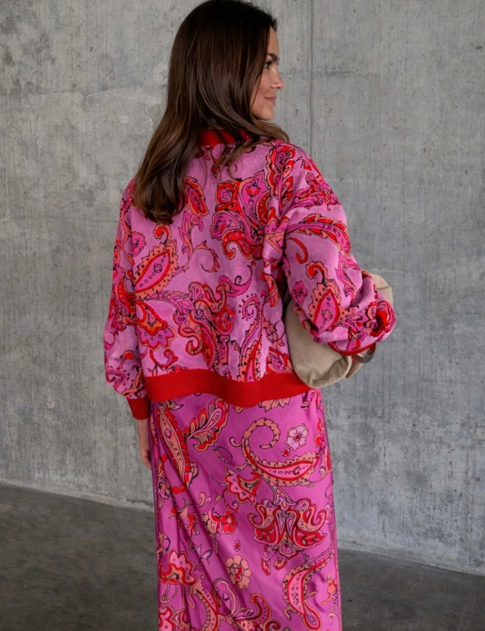 Floral Maxi Wrap Skirt