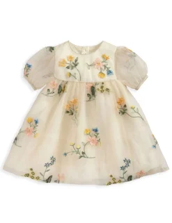 Floral Mesh Dress (0-36 Mths)