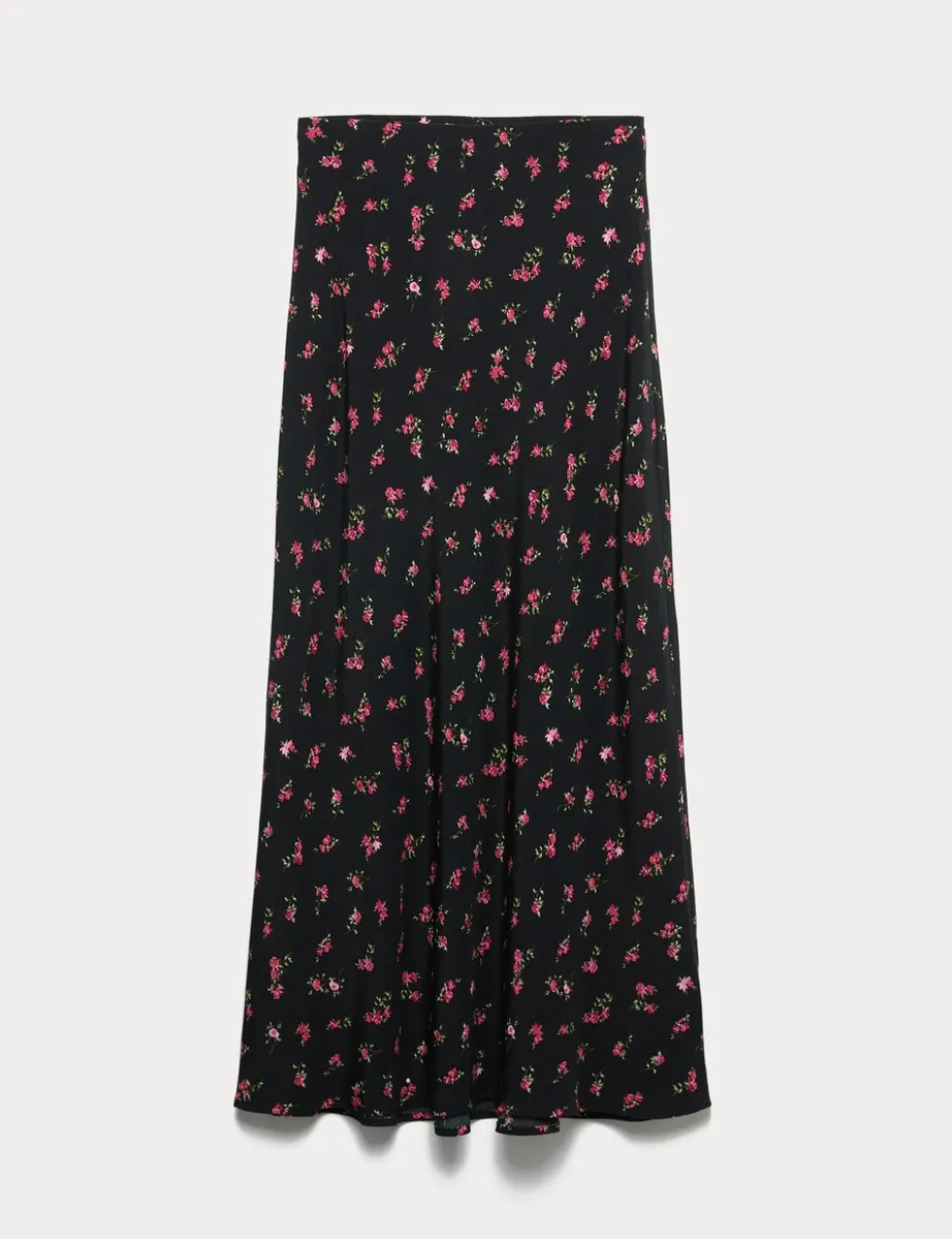 Floral Midaxi A-Line Skirt