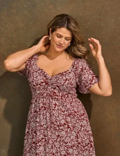 Floral Midaxi Tea Dress