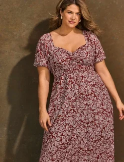 Floral Midaxi Tea Dress