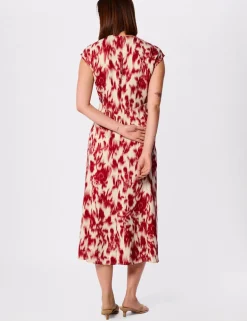 Floral Midi Column Dress