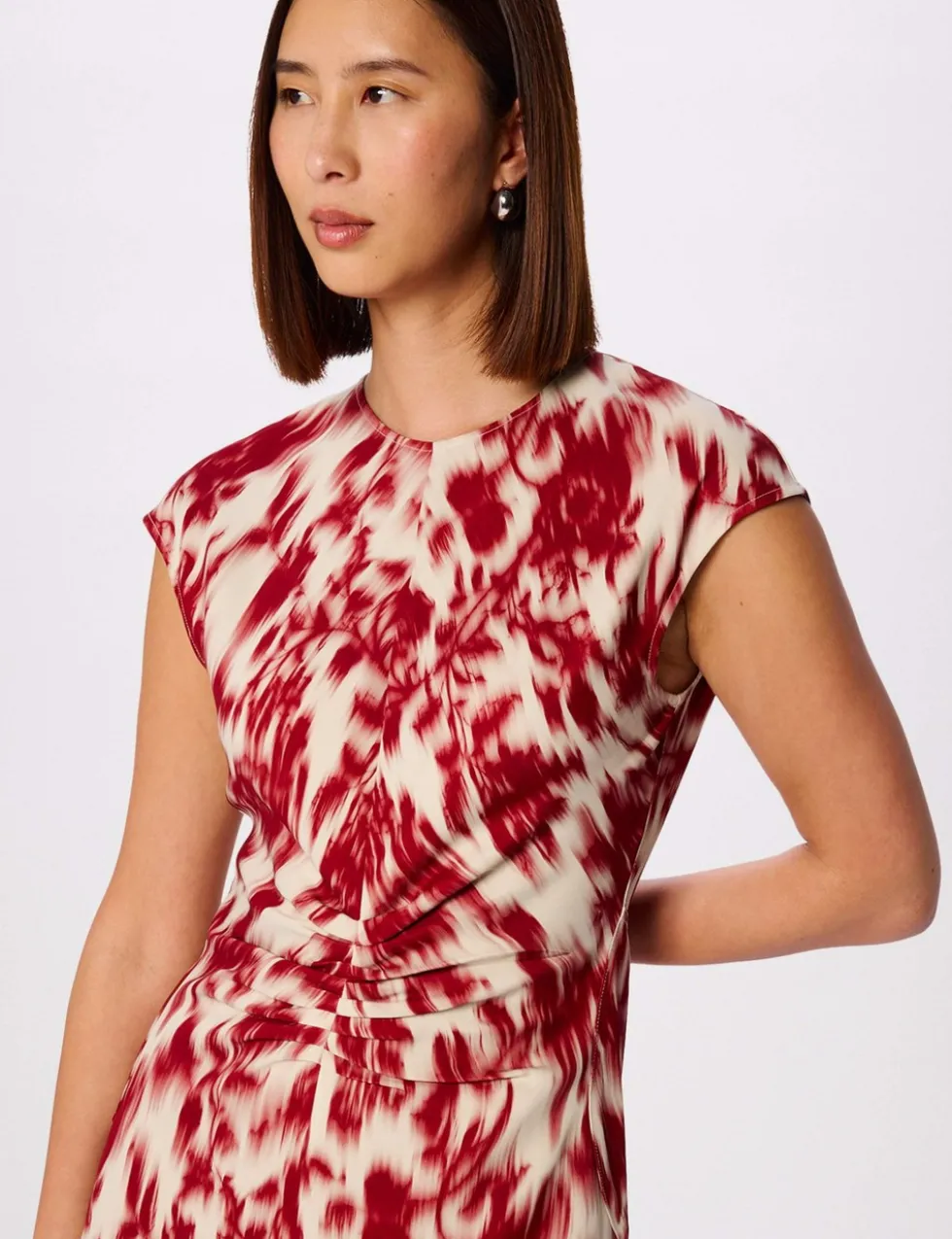 Floral Midi Column Dress