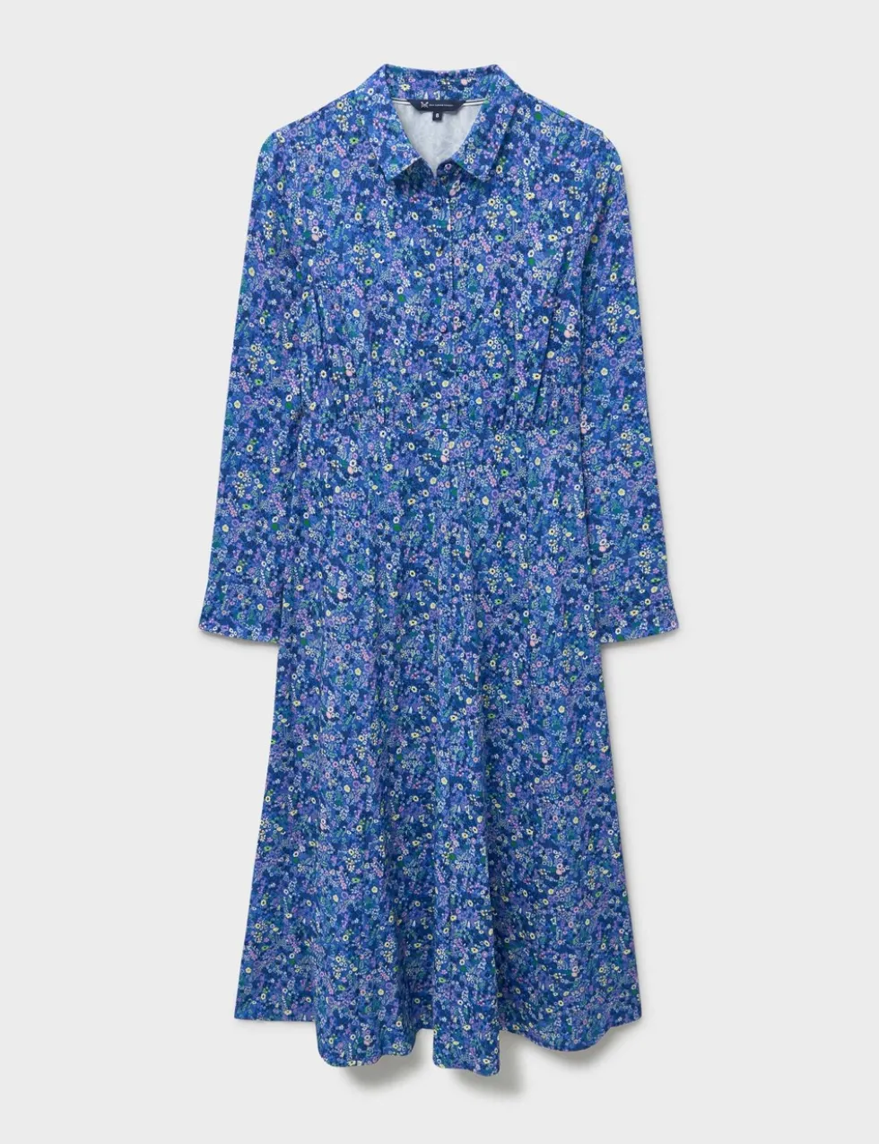 Floral Midi Shirt Dress
