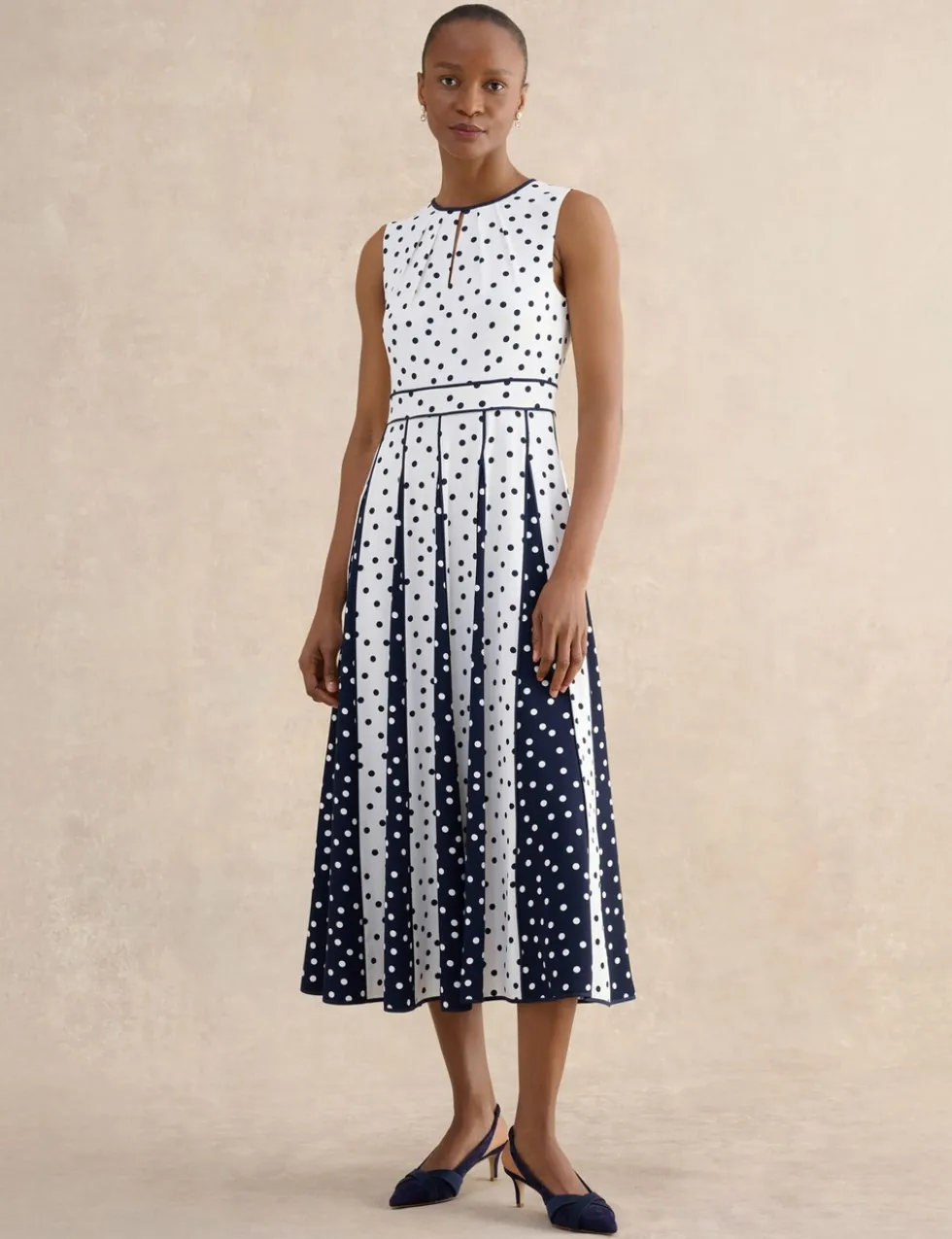 Floral Midi Skater Dress
