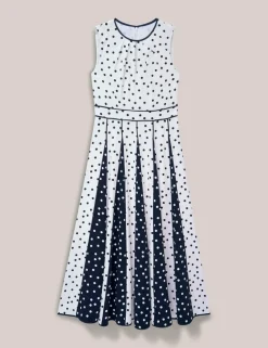 Floral Midi Skater Dress