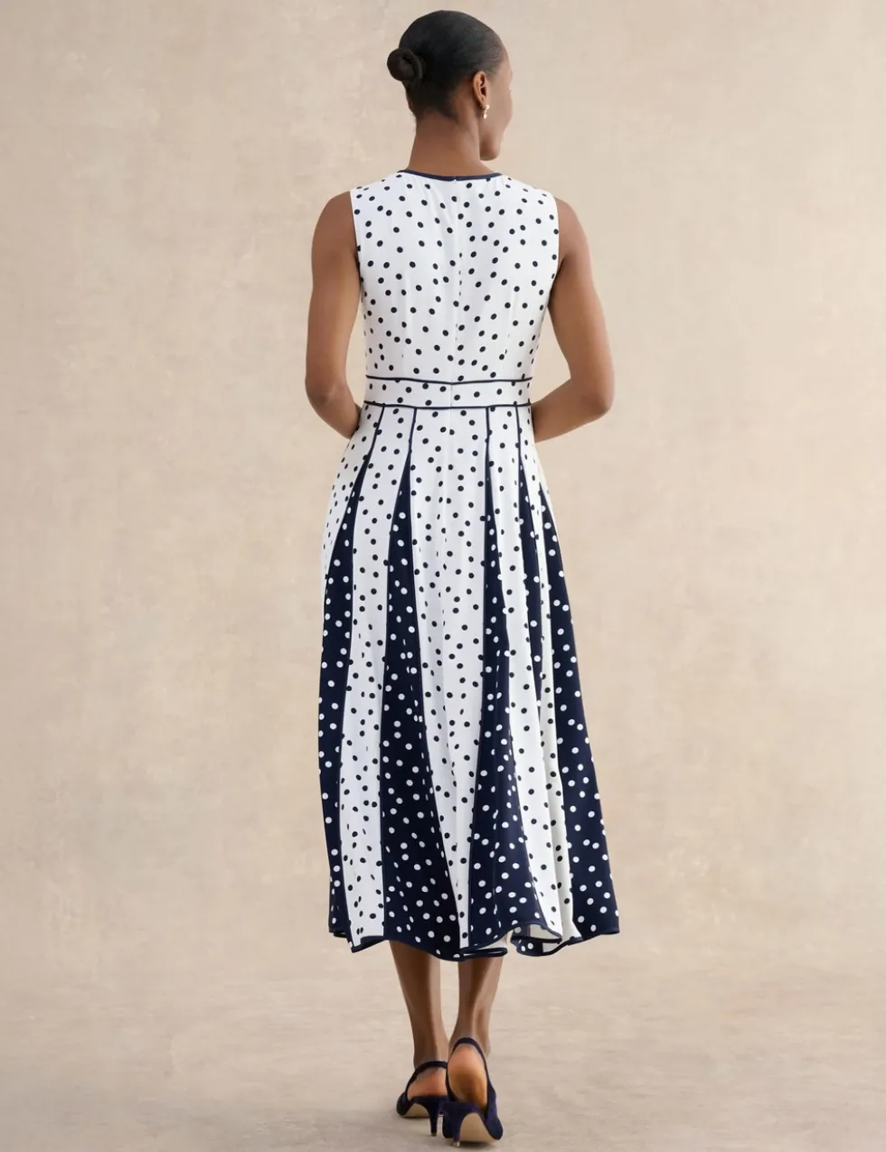 Floral Midi Skater Dress