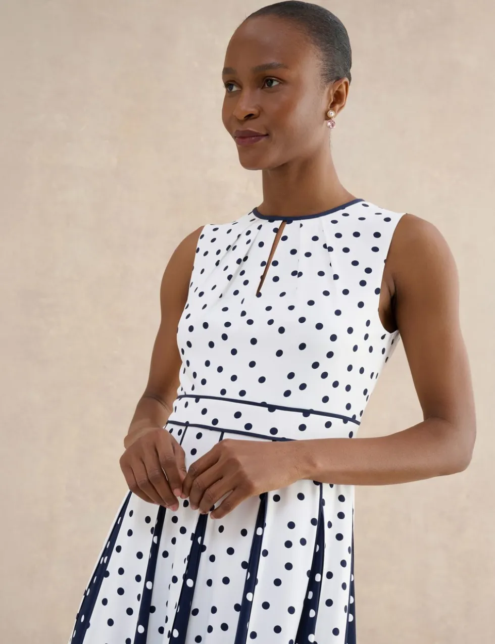 Floral Midi Skater Dress