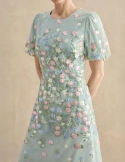 Floral Midi Tea Dress