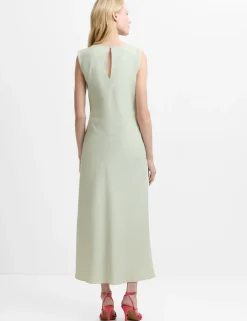Floral One Shoulder Midaxi Column Dress