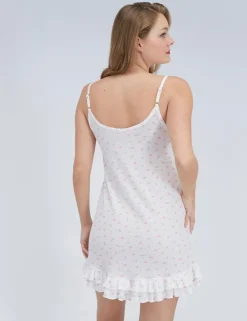 Floral Pointelle Nightdress