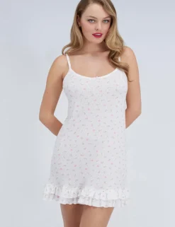 Floral Pointelle Nightdress