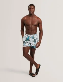Floral Print Swim Shorts