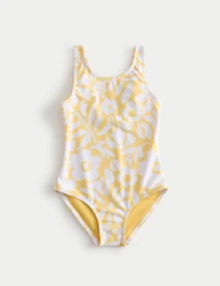 Floral Sun Safe Swimsuit (2-8 Yrs)