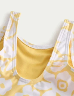 Floral Sun Safe Swimsuit (2-8 Yrs)