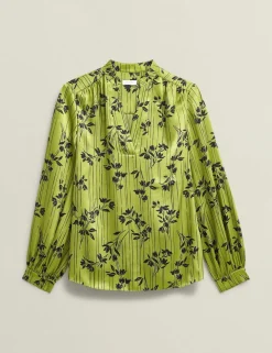 Floral V-Neck Blouse