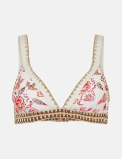 Floral Wired Bikini Top