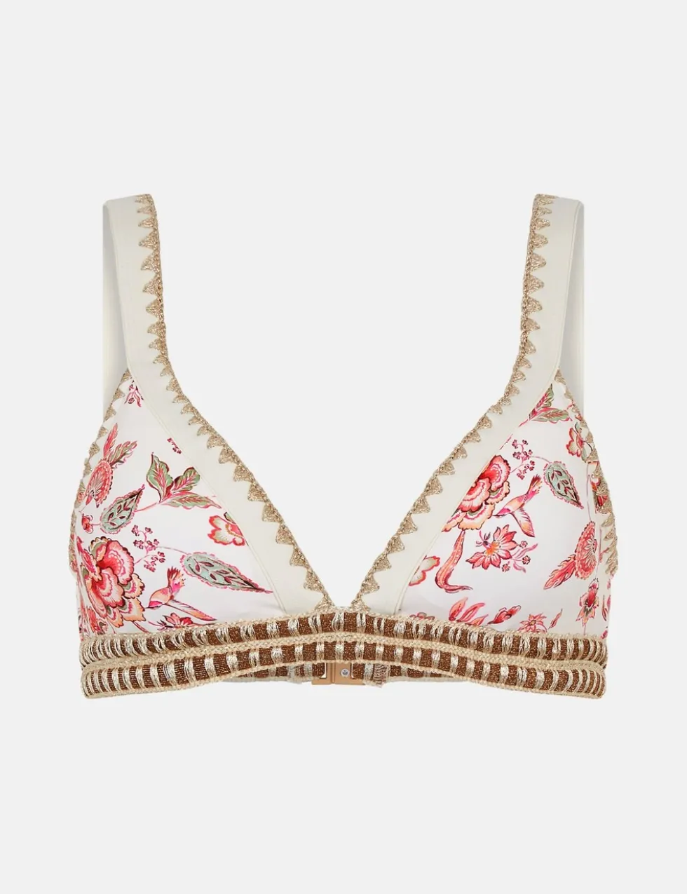 Floral Wired Bikini Top