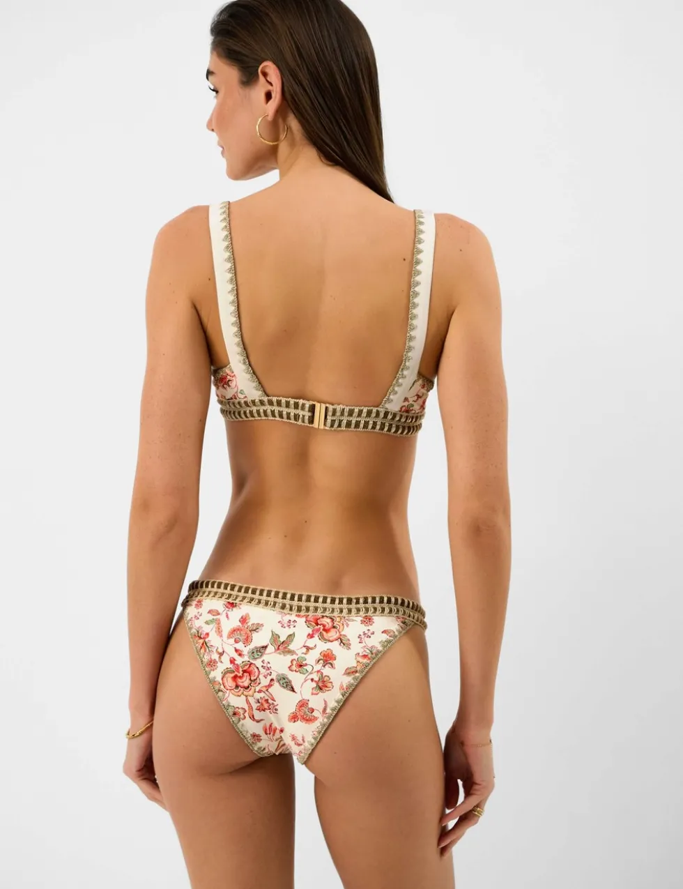 Floral Wired Bikini Top