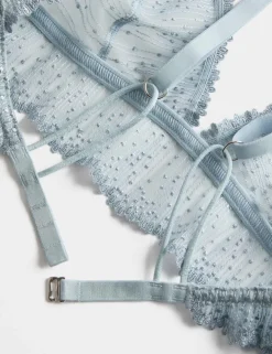 Florence Embroidery Non Wired Bralette (A-E)