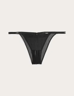 Florence Embroidery Tanga Brazilian Knickers
