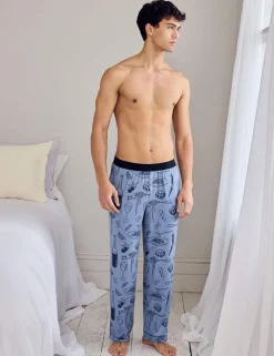 Food and Drink Print Pyjama Bottoms