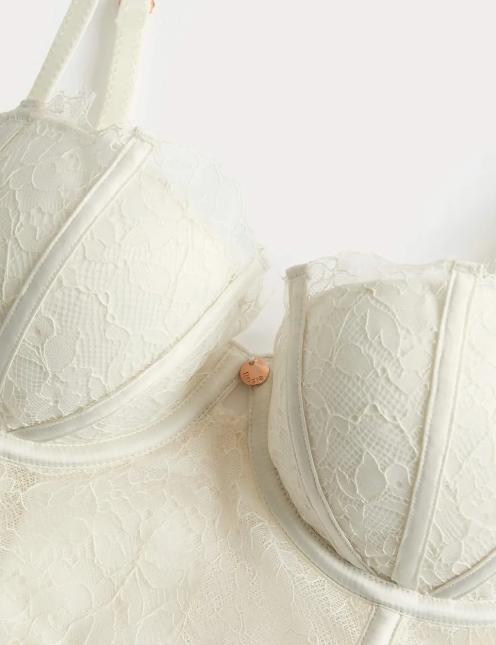 Forget Me Not Lace Balconette Corset (A-DD)