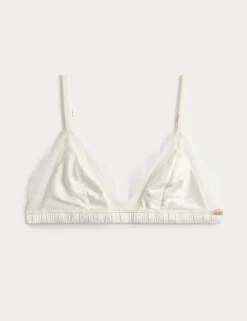 Forget Me Not Lace Non Wired Bralette (A-E)