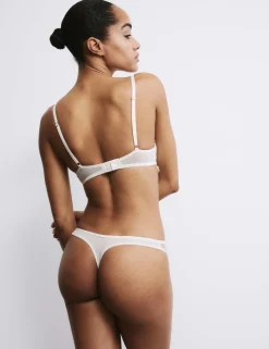 Forget Me Not Lace Thong