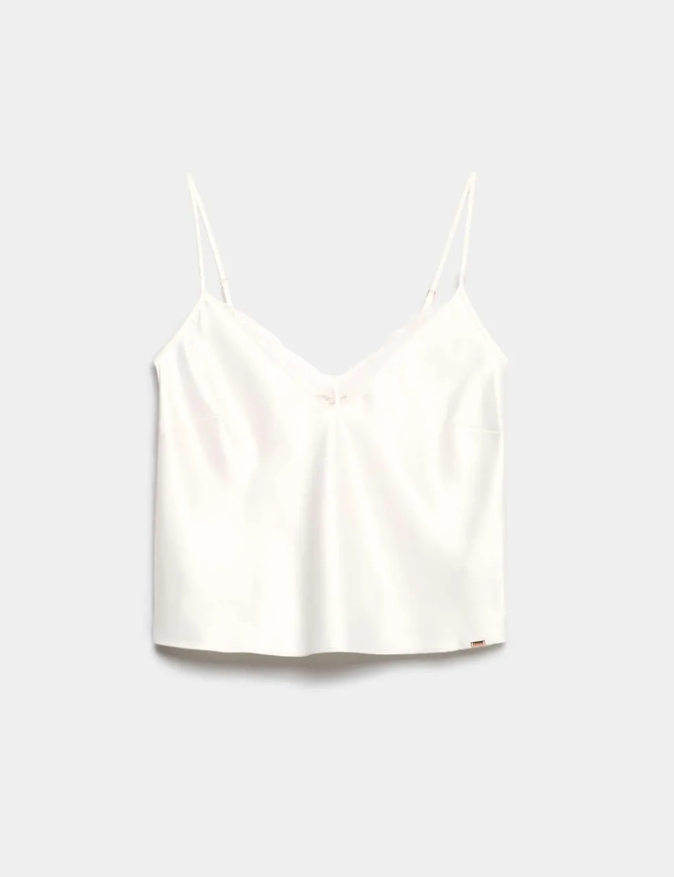 Forget Me Not Satin & Lace Cami top