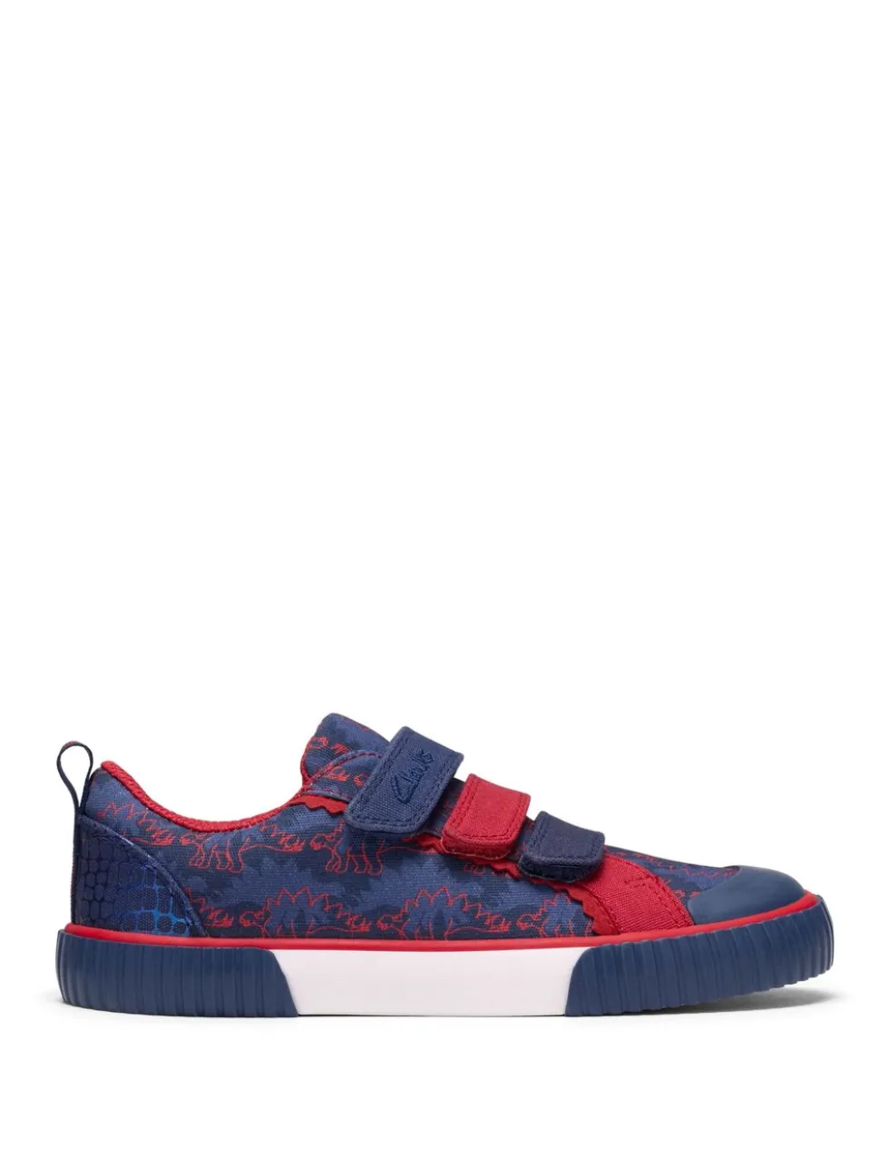 Foxing Dinosaur Riptape Trainers (7-9½ Small)