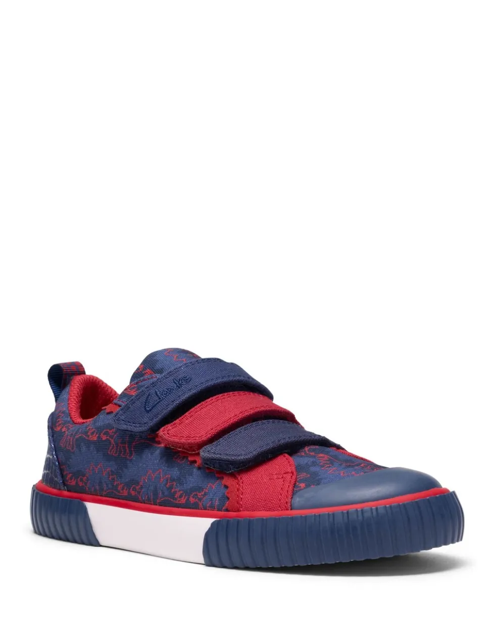 Foxing Dinosaur Riptape Trainers (7-9½ Small)