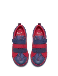 Foxing Dinosaur Riptape Trainers (7-9½ Small)