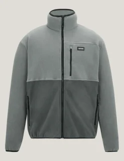 Frankie Colour Block Zip Up Fleece