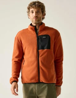 Frankie Fleece Funnel Neck Zip Up Jacket