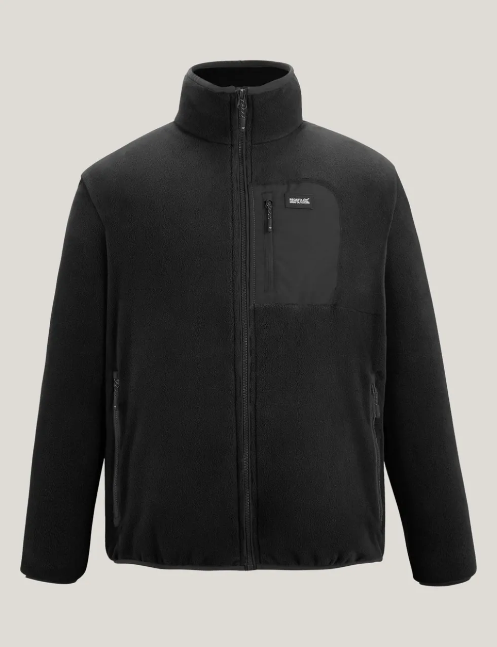 Frankie Fleece Funnel Neck Zip Up Jacket