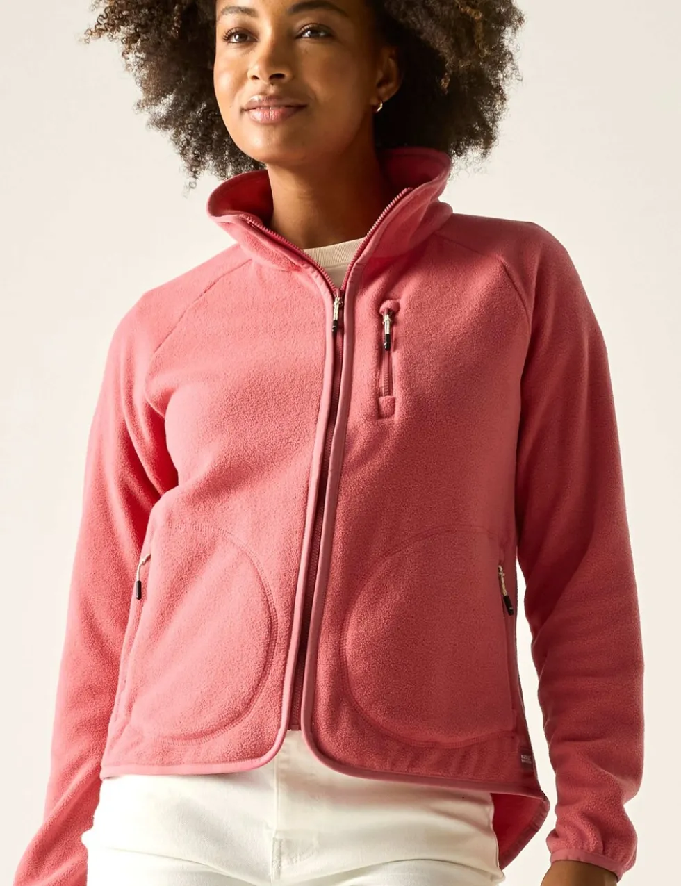Frankie Funnel Neck Fleece Jacket