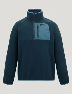 Frankie Funnel Neck Half Zip Fleece