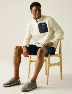 Frankie Funnel Neck Half Zip Fleece