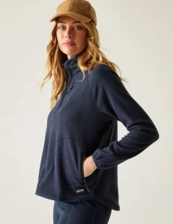 Frankie Half Zip Funnel Neck Fleece