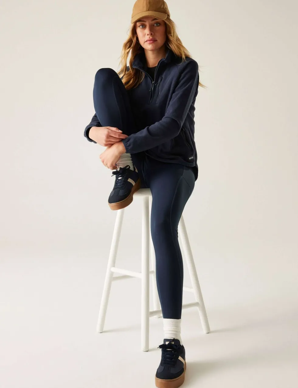Frankie Half Zip Funnel Neck Fleece