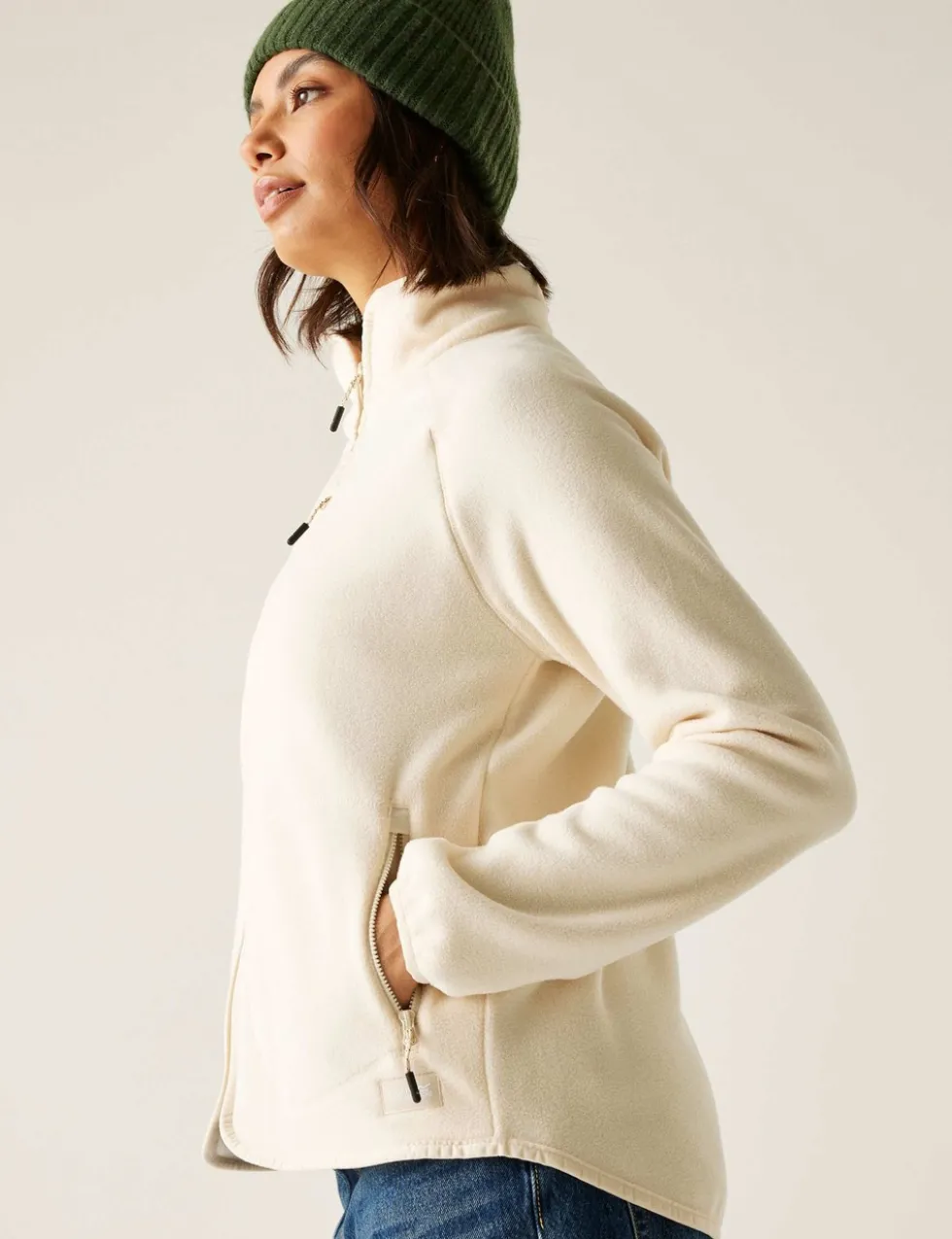 Frankie Zip Up Funnel Neck Fleece