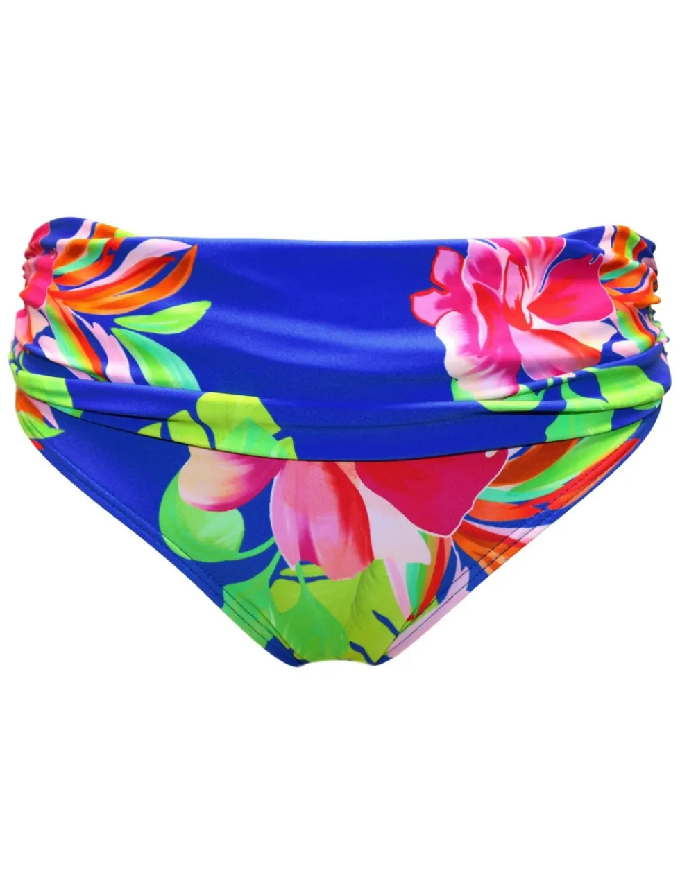 Free Spirit Floral Roll Top Bikini Bottoms