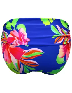 Free Spirit Floral Roll Top Bikini Bottoms