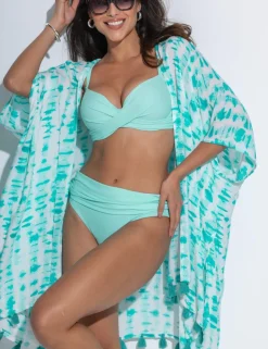Free Spirit Fold Over High-Leg Bikini Bottoms