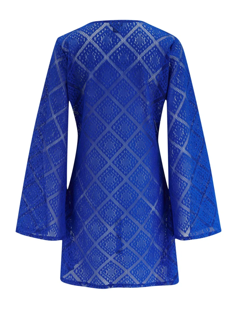 Free Spirit Lace Long Sleeve Beach Dress