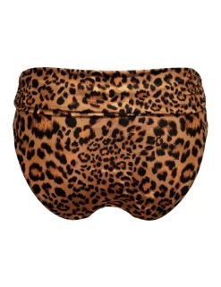 Free Spirit Printed Roll Top Bikini Bottoms