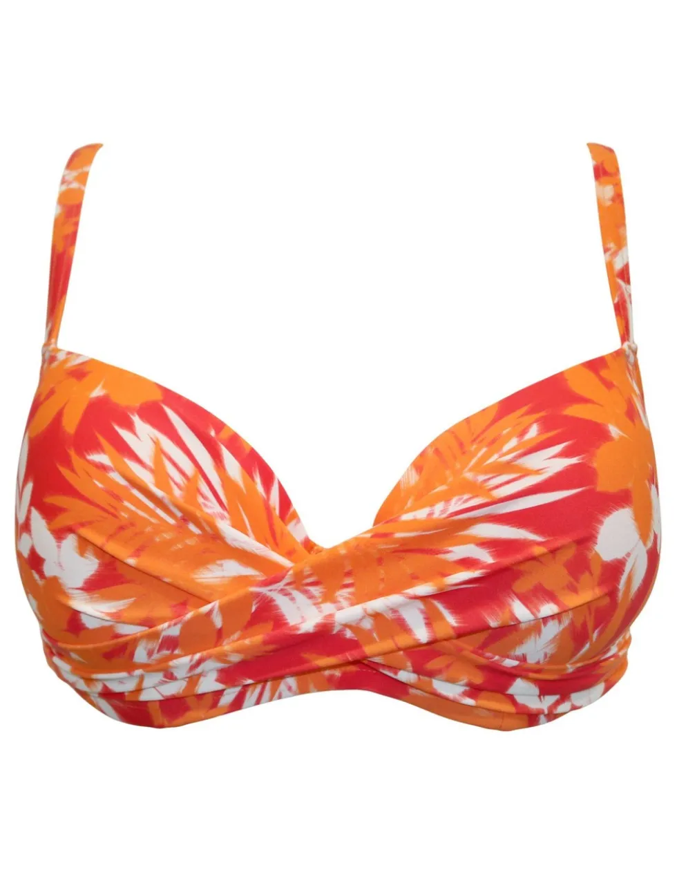 Free Spirit Printed Wired Padded Bikini Top B-G